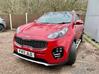 USED 2017 17 KIA SPORTAGE 2.0 CRDI GT-LINE S 5d AUTO 182 BHP 