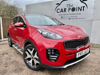 USED 2017 17 KIA SPORTAGE 2.0 CRDI GT-LINE S 5d AUTO 182 BHP 