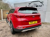 USED 2017 17 KIA SPORTAGE 2.0 CRDI GT-LINE S 5d AUTO 182 BHP 