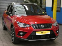 USED 2019 19 SEAT ARONA 1.0 TSI XCELLENCE LUX 5d 114 BHP SAT NAV PART LEATHER INTERIOR REAR VIEW CAMERA
