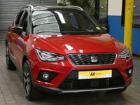 USED 2019 19 SEAT ARONA 1.0 TSI XCELLENCE LUX 5d 114 BHP SAT NAV PART LEATHER INTERIOR REAR VIEW CAMERA