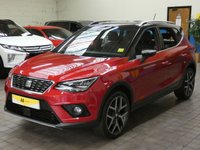 USED 2019 19 SEAT ARONA 1.0 TSI XCELLENCE LUX 5d 114 BHP SAT NAV PART LEATHER INTERIOR REAR VIEW CAMERA