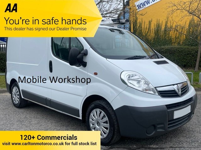 2014 14 Vauxhall Vivaro 2.0 2700 CDTI ECOFLEX 90 BHP