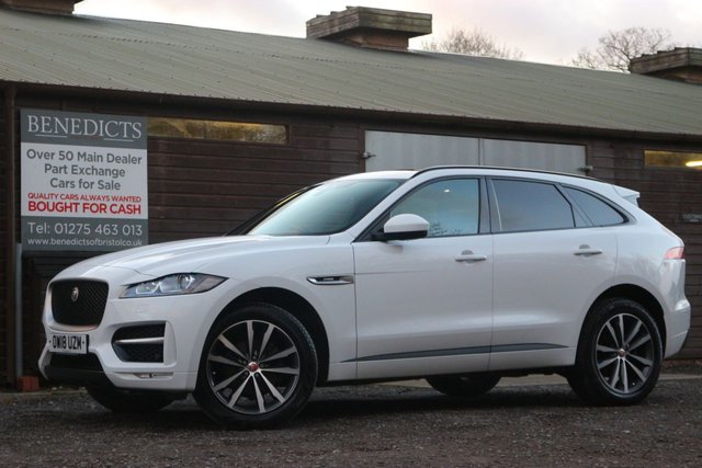2018 18 Jaguar F-Pace 2.0 R-SPORT AWD 5d 177 BHP