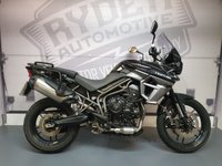 USED 2016 16 TRIUMPH TIGER 800 XR  WITH SHAD QUICK RELEASE PANNIERS