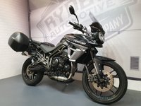 USED 2016 16 TRIUMPH TIGER 800 XR  WITH SHAD QUICK RELEASE PANNIERS
