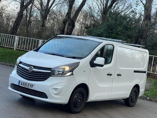 2015 15 Vauxhall Vivaro 1.6 2700 L1H1 CDTI P/V 89 BHP