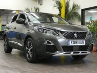 USED 2018 18 PEUGEOT 3008 1.2 PURETECH S/S GT LINE 5d 130 BHP SAT NAV REAR VIEW CAMERA FREE 12 MONTHS GOLD WARRANTY