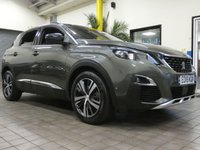 USED 2018 18 PEUGEOT 3008 1.2 PURETECH S/S GT LINE 5d 130 BHP SAT NAV REAR VIEW CAMERA FREE 12 MONTHS GOLD WARRANTY