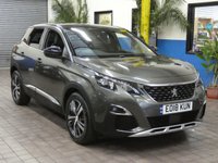 USED 2018 18 PEUGEOT 3008 1.2 PURETECH S/S GT LINE 5d 130 BHP SAT NAV REAR VIEW CAMERA FREE 12 MONTHS GOLD WARRANTY