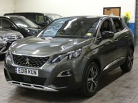 USED 2018 18 PEUGEOT 3008 1.2 PURETECH S/S GT LINE 5d 130 BHP SAT NAV REAR VIEW CAMERA FREE 12 MONTHS GOLD WARRANTY