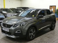 USED 2018 18 PEUGEOT 3008 1.2 PURETECH S/S GT LINE 5d 130 BHP SAT NAV REAR VIEW CAMERA FREE 12 MONTHS GOLD WARRANTY