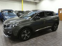 USED 2018 18 PEUGEOT 3008 1.2 PURETECH S/S GT LINE 5d 130 BHP SAT NAV REAR VIEW CAMERA FREE 12 MONTHS GOLD WARRANTY
