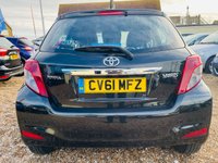 USED 2011 61 TOYOTA YARIS 1.3 VVT-I TR 5d 98 BHP 5 door petrol with Full Colour Sat Nav - Low Mileage