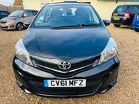 USED 2011 61 TOYOTA YARIS 1.3 VVT-I TR 5d 98 BHP 5 door petrol with Full Colour Sat Nav - Low Mileage