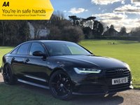 USED 2016 AUDI A6 2.0 TDI ULTRA S LINE 4d 188 BHP BLACK PACK AND ULEZ COMPLIANT