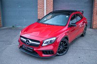 USED 2018 68 MERCEDES-BENZ GLA-CLASS 2.0 AMG GLA 45 4MATIC PREMIUM 5d 375 BHP AERO PACK+NIGHT PACK