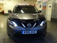 USED 2015 15 NISSAN QASHQAI 1.6 DCI TEKNA 5d 128 BHP SATNAV....PANROOF.....LEATHER