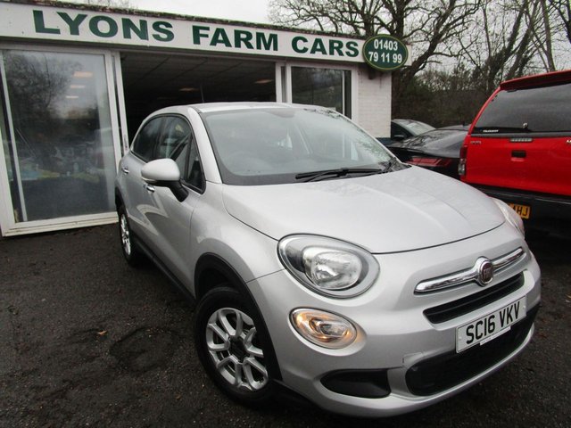 2016 16 Fiat 500x 1.6 E-TORQ POP 5d 110 BHP