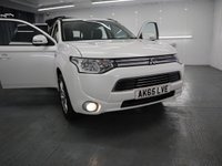 USED 2015 65 MITSUBISHI OUTLANDER 2.0 PHEV GX 3H 5d 162 BHP GREAT SPECIFICATION, LOW MILES AND MITSUBISHI SERVICE HISTORY