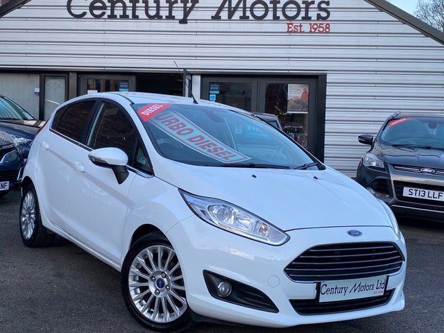 2013 62 Ford Fiesta 1.5 TDCi Titanium 5dr - NEW SHAPE