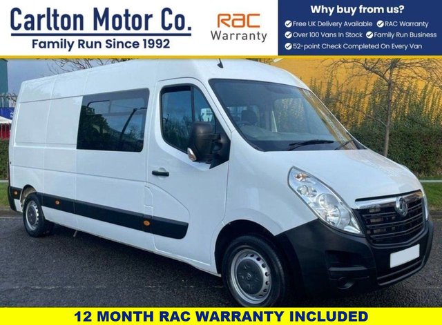View our VAUXHALL MOVANO