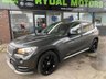 USED 2014 64 BMW X1 2.0 XDRIVE20D XLINE 5d 181 BHP +  BLACK LEATHER WITH HEATED SEATS + BLUETOOTH + FULL SERVICE HISTORY + BLACK ALLOYS+
