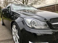 USED 2012 62 MERCEDES-BENZ C CLASS 1.6 C180 BLUEEFFICIENCY AMG SPORT 2d 154 BHP &pound;2400 + Of Optional Equipment With AMG Body Styling And ULEZ Compliant !