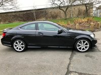 USED 2012 62 MERCEDES-BENZ C CLASS 1.6 C180 BLUEEFFICIENCY AMG SPORT 2d 154 BHP &pound;2400 + Of Optional Equipment With AMG Body Styling And ULEZ Compliant !