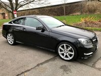 USED 2012 62 MERCEDES-BENZ C CLASS 1.6 C180 BLUEEFFICIENCY AMG SPORT 2d 154 BHP &pound;2400 + Of Optional Equipment With AMG Body Styling And ULEZ Compliant !