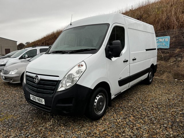 2011 61 Vauxhall Movano 2.3 F3500 L2H2 CDTI 99 BHP