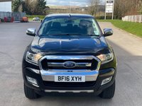 USED 2016 16 FORD RANGER 2.2 LIMITED 4X4 DCB TDCI 4d 158 BHP PARKING SENSORS +VERY LOW MILES