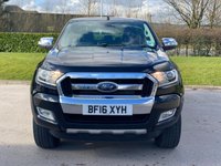 USED 2016 16 FORD RANGER 2.2 LIMITED 4X4 DCB TDCI 4d 158 BHP PARKING SENSORS +VERY LOW MILES
