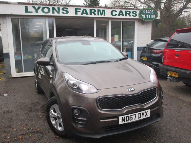 2018 67 Kia Sportage 1.6 1 ISG 5d 130 BHP