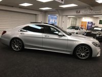 USED 2018 68 MERCEDES-BENZ S-CLASS 3.0 S 500 L AMG LINE EXECUTIVE PREMIUM PLUS 4d 430 BHP FREE UK DELIVERY*VIDEO AVAILABLE* FINANCE ARRANGED* PART EX*HPI CLEAR