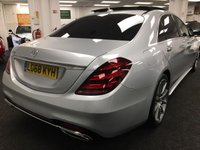 USED 2018 68 MERCEDES-BENZ S-CLASS 3.0 S 500 L AMG LINE EXECUTIVE PREMIUM PLUS 4d 430 BHP FREE UK DELIVERY*VIDEO AVAILABLE* FINANCE ARRANGED* PART EX*HPI CLEAR