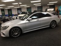 USED 2018 68 MERCEDES-BENZ S-CLASS 3.0 S 500 L AMG LINE EXECUTIVE PREMIUM PLUS 4d 430 BHP FREE UK DELIVERY*VIDEO AVAILABLE* FINANCE ARRANGED* PART EX*HPI CLEAR