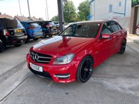 USED 2011 11 MERCEDES-BENZ C CLASS 2.1 C200 CDI BLUEEFFICIENCY SPORT 4d 135 BHP C63 AMG LOOKALIKE, GREAT LOOKING CAR
