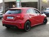 USED 2014 64 MERCEDES-BENZ A-CLASS 1.5 A180 CDI BLUEEFFICIENCY AMG SPORT 5d 109 BHP Finished in JUPITER RED with contrasting PART LEATHER trim. This A class certainly looks smart, with its slim lights and smooth body panels. There's plenty of room in the front and the back which will suit the average family. Features include, &pound;20 Road Tax, Part Leather trim, B/Tooth, Cruise Control 18" alloys and much more. Serviced at 48590 miles and at 70482 miles. 12 Months MOT.