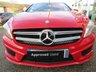 USED 2014 64 MERCEDES-BENZ A-CLASS 1.5 A180 CDI BLUEEFFICIENCY AMG SPORT 5d 109 BHP Finished in JUPITER RED with contrasting PART LEATHER trim. This A class certainly looks smart, with its slim lights and smooth body panels. There's plenty of room in the front and the back which will suit the average family. Features include, &pound;20 Road Tax, Part Leather trim, B/Tooth, Cruise Control 18" alloys and much more. Serviced at 48590 miles and at 70482 miles. 12 Months MOT.