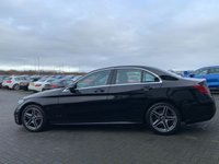 USED 2018 68 MERCEDES-BENZ C-CLASS 2.0 C 220 D AMG LINE 4d 192 BHP JUST SERVICED*LOW MILES ONLY 33K