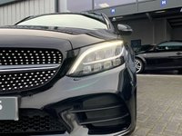 USED 2018 68 MERCEDES-BENZ C-CLASS 2.0 C 220 D AMG LINE 4d 192 BHP JUST SERVICED*LOW MILES ONLY 33K
