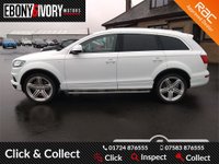 USED 2012 12 AUDI Q7 3.0 TDI QUATTRO S LINE PLUS 5d 245 BHP EXCELLENT EXAMPLE+FULLY SERVICED+1 YEAR MOT+BREAKDOWN COVER