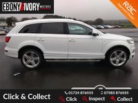 USED 2012 12 AUDI Q7 3.0 TDI QUATTRO S LINE PLUS 5d 245 BHP EXCELLENT EXAMPLE+FULLY SERVICED+1 YEAR MOT+BREAKDOWN COVER