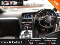 USED 2012 12 AUDI Q7 3.0 TDI QUATTRO S LINE PLUS 5d 245 BHP EXCELLENT EXAMPLE+FULLY SERVICED+1 YEAR MOT+BREAKDOWN COVER