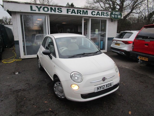 2012 12 Fiat 500 1.2 POP 3d 69 BHP