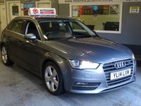 USED 2014 14 AUDI A3 2.0 TDI SPORT 5d 148 BHP SATNAV.....TIMING BELT DONE