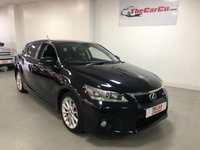 USED 2012 12 LEXUS CT 1.8 200H SE-L 5d 136 BHP * HYBRID * LOW MILEAGE * PRIVACY * CLIMATE * NAV * PARKING SENSORS *