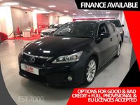 USED 2012 12 LEXUS CT 1.8 200H SE-L 5d 136 BHP * HYBRID * LOW MILEAGE * PRIVACY * CLIMATE * NAV * PARKING SENSORS *