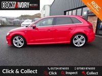 USED 2014 63 AUDI A3 1.6 TDI S LINE 5d 104 BHP FULLY SERVICED+1 YEAR MOT+BREAKDOWN COVER